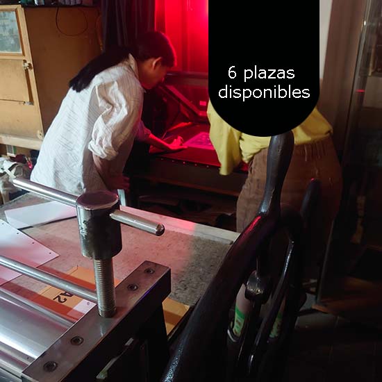 Curso de Grabado con plancha de Fotopolímero - Imagen 10