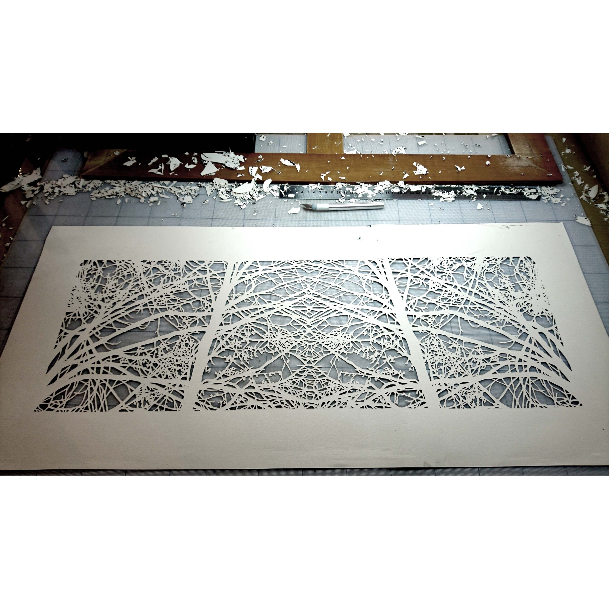 Serigrafia Tridimensional "Entre Luz y Sombra" - Imagen 5