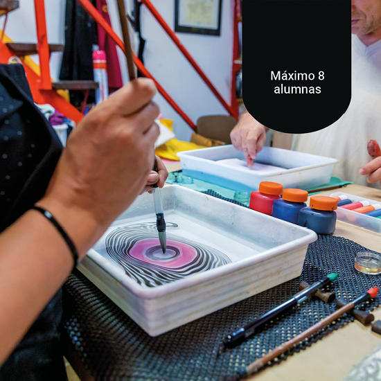 Curso: El Arte japonés del Suminagashi - Imagen 17