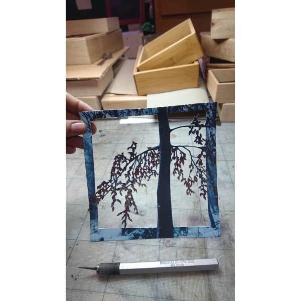 Grabado Tridimensional "Dentro del Bosque 7" - Imagen 4