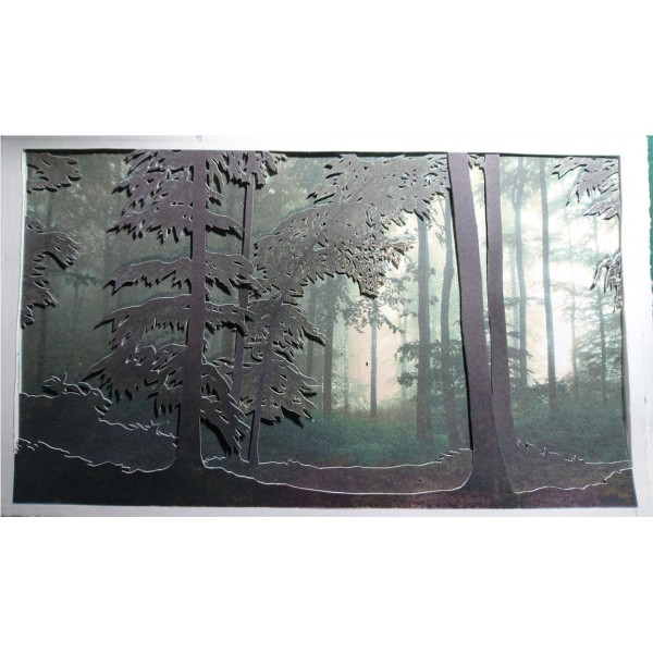 Grabado Tridimensional "Dentro del Bosque 4" - Imagen 4