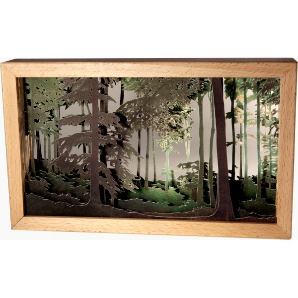 Grabado Tridimensional "Dentro del Bosque 4"