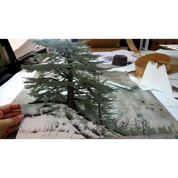 Grabado Tridimensional "Dentro del Bosque 5" - Imagen 5