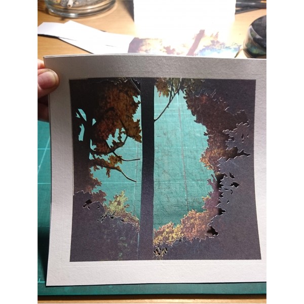 Grabado Tridimensional "Dentro del Bosque 8" - Imagen 2