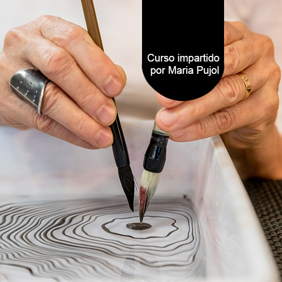 Curso: El Arte japonés del Suminagashi - Imagen 21
