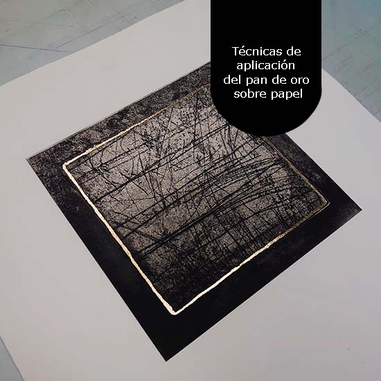 Curso: Aplicación de Pan de Oro en la Estampa Contemporánea - Imagen 4